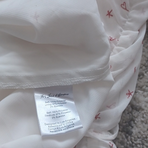 🍋For Love & Lemons LA BROOKE COCKTAIL DRESS - Picture 14 of 16